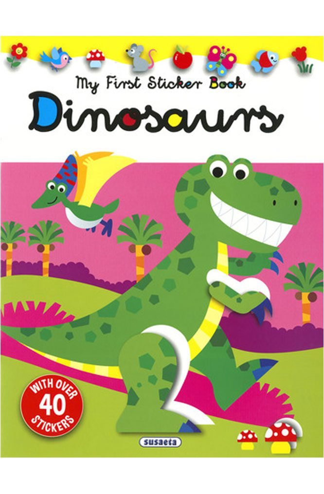 First Sticker Book Dinosaurs (First Sticker Books)