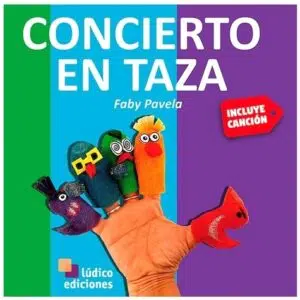Libro de cartón. Concierto en taza