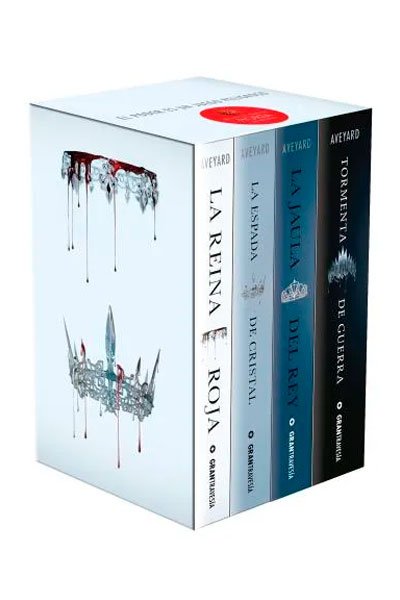 Pack estuche La reina roja