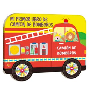 Mi primer libro de camión de bomberos. Troquelado