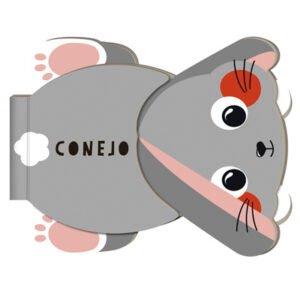 Libro troquelado. Conejo