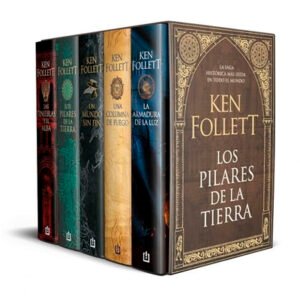 Pack estuche Los pilares de la tierra (cinco tomos)